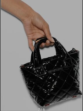 MZ Wallace Petite Metro Deluxe Quilted Nylon Tote (Mini Bag)
